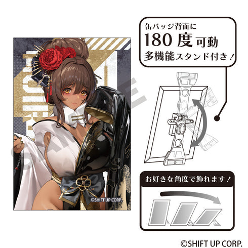『勝利の女神:NIKKE』アート缶バッジ ノワール
